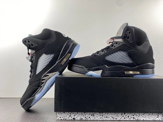 Rep Metallic 845035-003 Jordan Retro (2016) 5 Black 0717